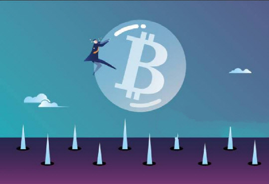 암호화폐 거래대금 증가 폭이 한달 사이 80% 넘게 줄어들었다. <게티이미지뱅크>